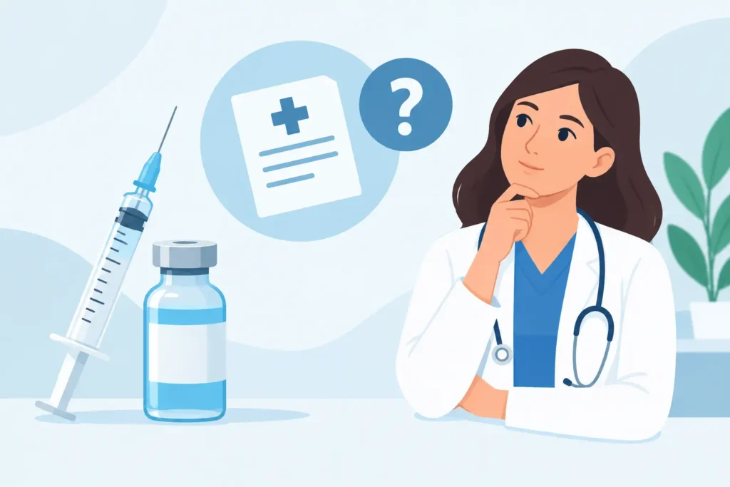 ¿La medicación inyectable requiere receta?