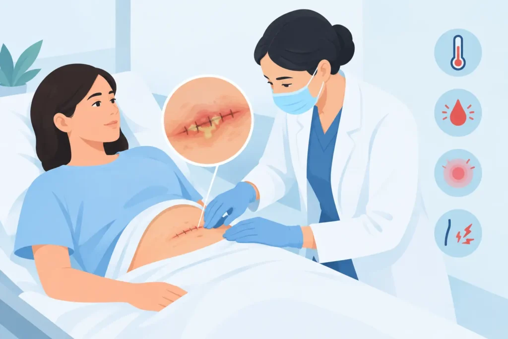 Cómo identificar infección postoperatoria a tiempo