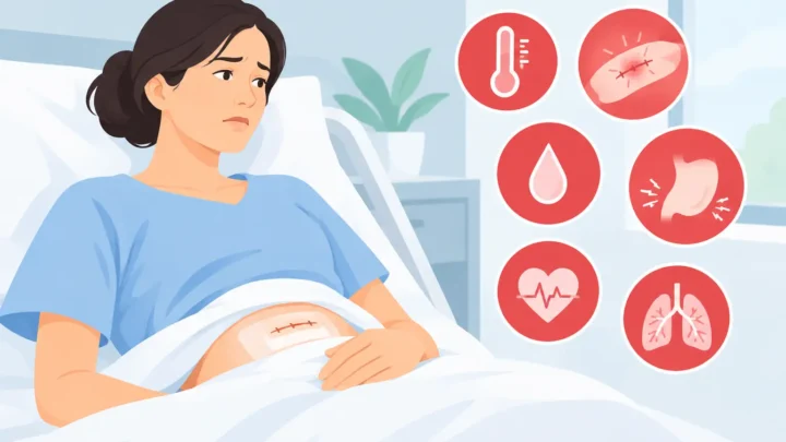 Señales de alarma postoperatorias que exigen atención